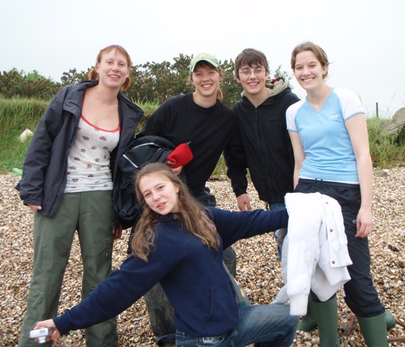 Rebecca, Cristin, Joe, Jenny and Katie 